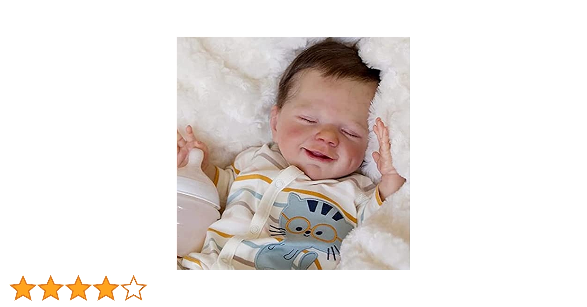 Amazon | XIBLC リボーンベビードール 男の子、リアルな新生児
